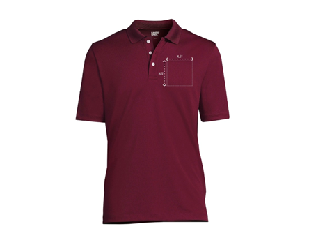 Photo of a polo shirt.